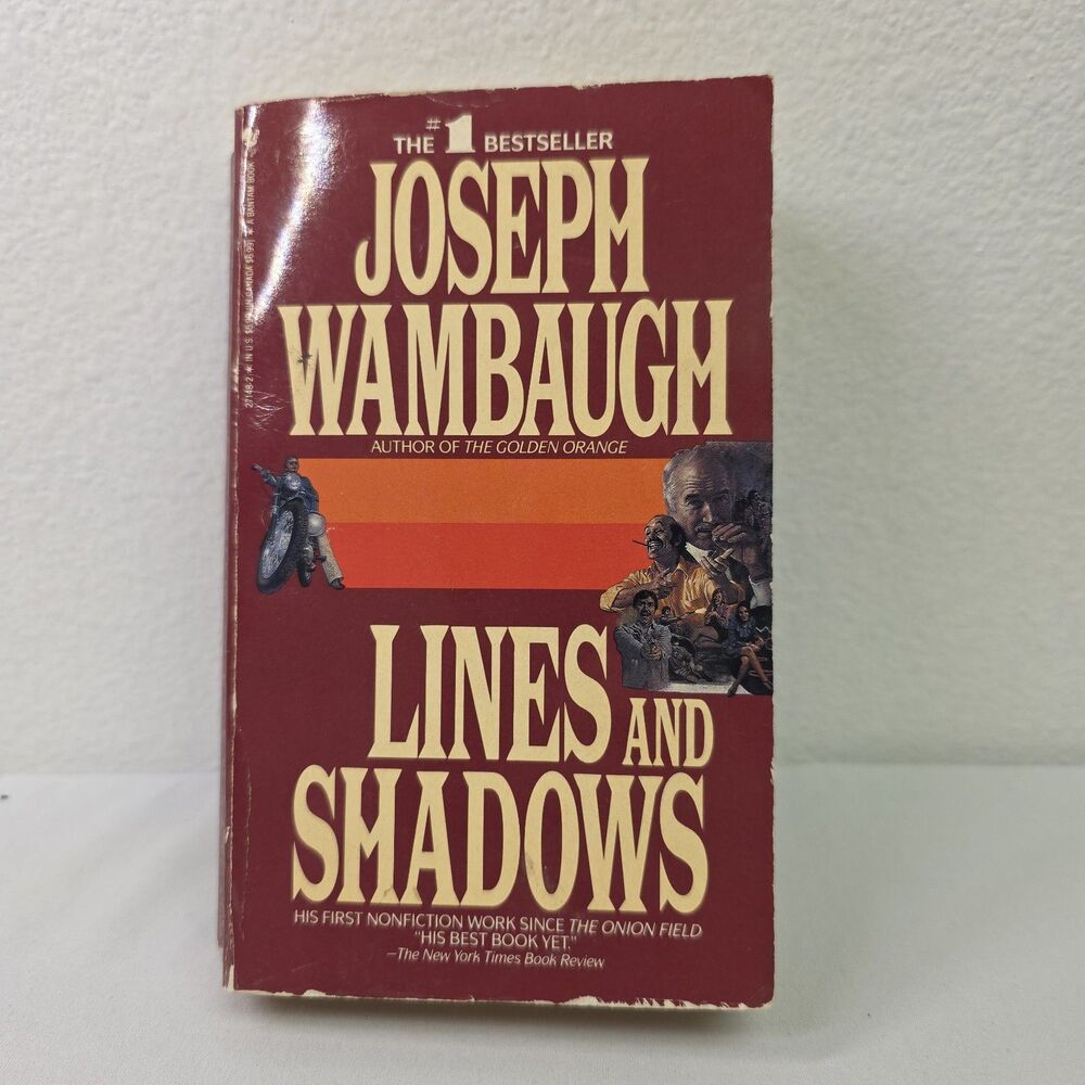 LINES AND SHADOWS by Joseph Wambaugh (1984 Mass Market Paperback)